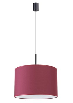 Elegancka burgundowa lampa wisząca z abażurem M161-Lawezo ze sklepu Edinos.pl w kategorii Lampy wiszące - zdjęcie 188689345
