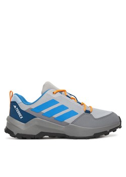 Trekkingi adidas Terrex Ax4S JR9062 Szary ze sklepu eobuwie.pl w kategorii Buty trekkingowe dziecięce - zdjęcie 188689399