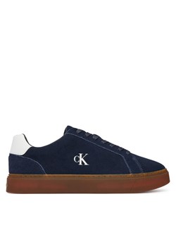 Sneakersy Calvin Klein Classic Cupsole Laceup Su YM0YM01434 Granatowy ze sklepu eobuwie.pl w kategorii Buty sportowe męskie - zdjęcie 188689486