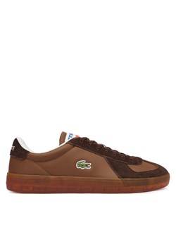 Lacoste Sneakersy Baseshot Pro 51SMA0077 Brązowy ze sklepu MODIVO w kategorii Buty sportowe męskie - zdjęcie 188690096