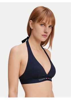 Tommy Hilfiger Góra od bikini UW0UW06358 Granatowy ze sklepu MODIVO w kategorii Stroje kąpielowe - zdjęcie 188690109