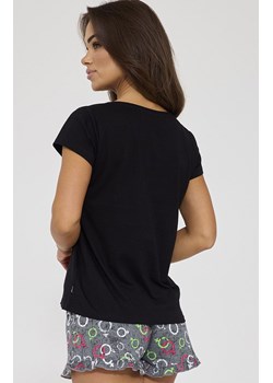 Dwuczęściowa piżama damska Love Symbols 520/334, Kolor czarno-grafitowy, Rozmiar 2XL, Cornette ze sklepu Primodo w kategorii Piżamy damskie - zdjęcie 188690436