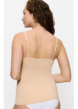 Triumph top damski z cienkimi ramiączkami Feel of Modal Spaghetti 10221654-0026, Kolor beżowy, Rozmiar L, Triumph ze sklepu Primodo w kategorii Podkoszulki i halki - zdjęcie 188690515
