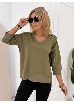 bluzka paradi khaki one size ze sklepu UBRA w kategorii Bluzki damskie - zdjęcie 188690869