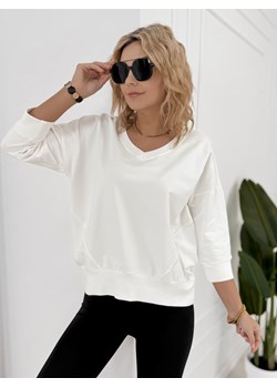 bluzka paradi ecru one size ze sklepu UBRA w kategorii Bluzki damskie - zdjęcie 188690876