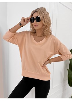 bluzka paradi brzoskwiniowa one size ze sklepu UBRA w kategorii Bluzki damskie - zdjęcie 188690905