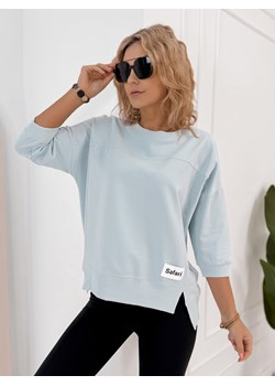 bluzka safari błękitna one size ze sklepu UBRA w kategorii Bluzki damskie - zdjęcie 188690956