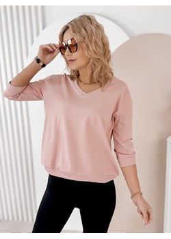 bluzka solena pudrowy róż one size ze sklepu UBRA w kategorii Bluzki damskie - zdjęcie 188691026