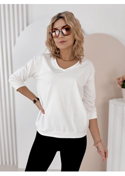 bluzka solena ecru one size ze sklepu UBRA w kategorii Bluzki damskie - zdjęcie 188691056