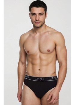 Slipy męskie bezszwowe czarne Carbon, Kolor czarny, Rozmiar M, Julimex ze sklepu Intymna w kategorii Majtki męskie - zdjęcie 188691135