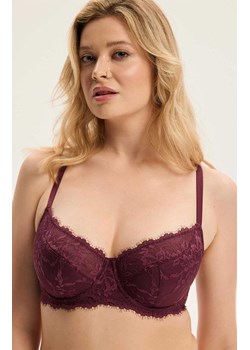 Esotiq biustonosz półusztywniany Cloe 43533-93X, Kolor bordowy, Rozmiar 70E, Esotiq ze sklepu Intymna w kategorii Biustonosze - zdjęcie 188691307