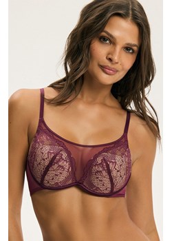 Esotiq biustonosz push-up Crown 43746-93X, Kolor bordowy, Rozmiar 70B, Esotiq ze sklepu Intymna w kategorii Biustonosze - zdjęcie 188691347