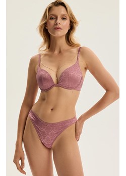 Esotiq biustonosz push-up z łańcuszkiem Charm 43982-39X, Kolor różowy, Rozmiar 65C, Esotiq ze sklepu Intymna w kategorii Biustonosze - zdjęcie 188691385