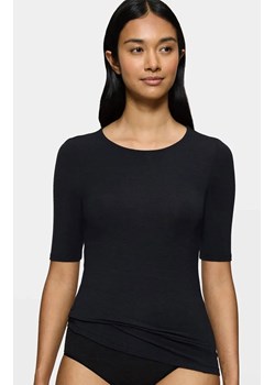 Triumph top damski z krótkim rękawem Beauty Layers 10223053-0004, Kolor czarny, Rozmiar L, Triumph ze sklepu Intymna w kategorii Bluzki damskie - zdjęcie 188691826