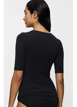 Triumph top damski z krótkim rękawem Beauty Layers 10223053-0004, Kolor czarny, Rozmiar L, Triumph ze sklepu Intymna w kategorii Bluzki damskie - zdjęcie 188691827