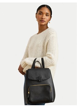 Plecak LAUREN RALPH LAUREN Medium Cameryn 431969355002 Czarny ze sklepu eobuwie.pl w kategorii Plecaki - zdjęcie 188691926