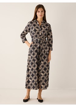 More & More Sukienka damska z bluzką Kobiety Bawełna czarny wzorzysty ze sklepu vangraaf w kategorii Sukienki - zdjęcie 188692849