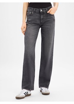 Tommy Jeans Dżinsy - Sophie Low Straight Kobiety Bawełna czarny jednolity ze sklepu vangraaf w kategorii Jeansy damskie - zdjęcie 188692867