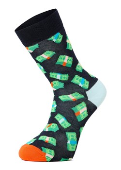 Happy Socks Skarpety Mężczyźni granatowy wzorzysty ze sklepu vangraaf w kategorii Skarpetki męskie - zdjęcie 188692876