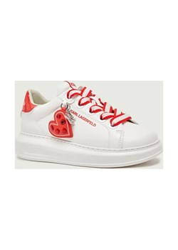 Karl Lagerfeld Skórzane sneakersy KAPRI Love Pendant ze sklepu Gomez Fashion Store w kategorii Buty sportowe damskie - zdjęcie 188693109