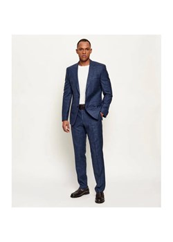 BOSS BLACK Wełniany garnitur H-Huge-2Pcs-B1-253 | Slim Fit | z dodatkiem jedwabiu ze sklepu Gomez Fashion Store w kategorii Garnitury męskie - zdjęcie 188693209