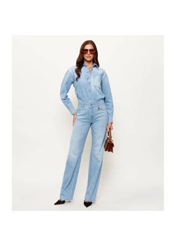 Elisabetta Franchi Jeansowy kombinezon | Relaxed fit ze sklepu Gomez Fashion Store w kategorii Kombinezony damskie - zdjęcie 188693216