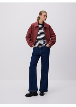 Reserved - Kurtka z kołnierzem - różowy ze sklepu Reserved w kategorii Kurtki damskie - zdjęcie 188695085