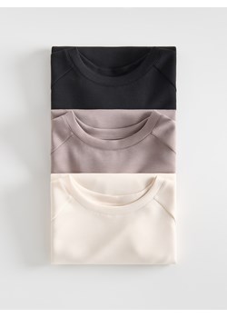 Reserved - T-shirt z modalem - brązowy ze sklepu Reserved w kategorii Bluzki damskie - zdjęcie 188695148