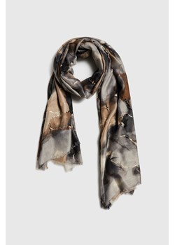 Szal szary ze sklepu Moodo.pl w kategorii Szaliki i chusty damskie - zdjęcie 188695365