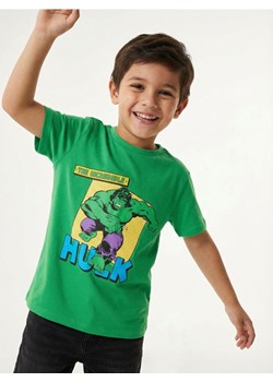 Sinsay - Bawełniana koszulka z krótkim rękawem Hulk - zielony ze sklepu Sinsay w kategorii T-shirty chłopięce - zdjęcie 188696648