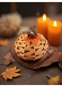 Sinsay - Dekoracja LED w kształcie dyni - pomarańczowy ze sklepu Sinsay w kategorii Oświetlenie led - zdjęcie 188696688