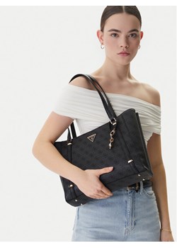 Torebka Guess HWESG9 51023 Czarny ze sklepu eobuwie.pl w kategorii Torby Shopper bag - zdjęcie 188696765