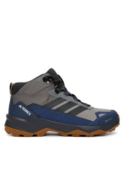 Trekkingi adidas Terrex Skychaser Ax5 Mid Gore-Tex JQ2208 Szary ze sklepu eobuwie.pl w kategorii Buty trekkingowe męskie - zdjęcie 188696808