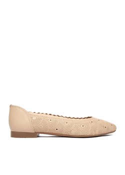 Baleriny Lasocki CEO-RST-KAJA-20 Beżowy ze sklepu eobuwie.pl w kategorii Balerinki - zdjęcie 188696809