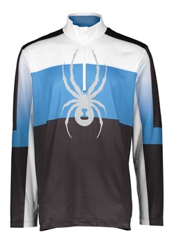 SPYDER Koszulka funkcyjna "Podium" w kolorze granatowo-niebiesko-białym ze sklepu Limango Polska w kategorii T-shirty męskie - zdjęcie 188697178