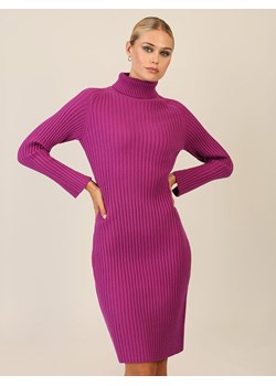 APART Sukienka dzianinowa w kolorze fioletowym ze sklepu Limango Polska w kategorii Sukienki - zdjęcie 188700079