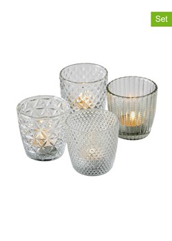 Boltze Świeczniki (4 szt.) "Marilu" - wys. 7,5 x Ø 7,5 cm ze sklepu Limango Polska w kategorii Świeczniki - zdjęcie 188700645