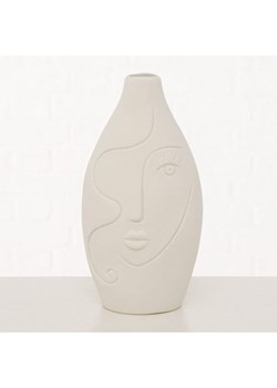 Boltze Wazon "Face" w kolorze białym - wys. 23 cm ze sklepu Limango Polska w kategorii Wazony - zdjęcie 188700715