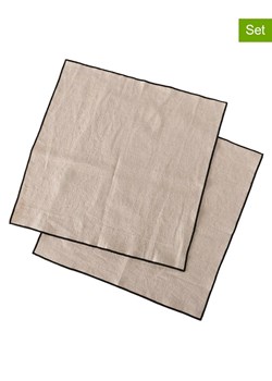 Boltze Serwetki (2 szt.) w kolorze beżowym - 41 x 41 cm ze sklepu Limango Polska w kategorii Akcesoria kuchenne - zdjęcie 188700895