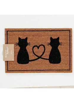 Boltze Wycieraczka w kolorze jasnobrązowo-czarnym z włókna kokosowego - 60 x 40 cm ze sklepu Limango Polska w kategorii Dom - zdjęcie 188701026