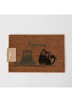 Boltze Wycieraczka w kolorze brązowo-czarno-szarym z włókna kokosowego - 60 x 40 cm ze sklepu Limango Polska w kategorii Dom - zdjęcie 188701049