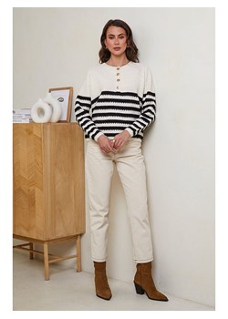 Soft Cashmere Sweter w kolorze beżowym ze sklepu Limango Polska w kategorii Swetry damskie - zdjęcie 188701165