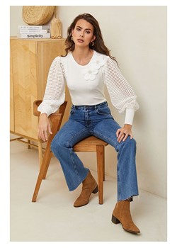 Soft Cashmere Sweter w kolorze białym ze sklepu Limango Polska w kategorii Swetry damskie - zdjęcie 188701235