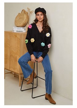 Soft Cashmere Kardigan w kolorze czarnym ze sklepu Limango Polska w kategorii Swetry damskie - zdjęcie 188701265