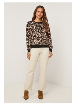 Soft Cashmere Sweter w kolorze czarno-jasnobrązowym ze sklepu Limango Polska w kategorii Swetry damskie - zdjęcie 188701428