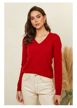 Soft Cashmere Sweter w kolorze czerwonym ze sklepu Limango Polska w kategorii Swetry damskie - zdjęcie 188701498