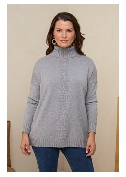 Curvy Lady Golf w kolorze szarym ze sklepu Limango Polska w kategorii Swetry damskie - zdjęcie 188701517