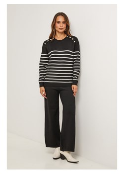 Soft Cashmere Sweter w kolorze czarno-białym ze sklepu Limango Polska w kategorii Swetry damskie - zdjęcie 188701587