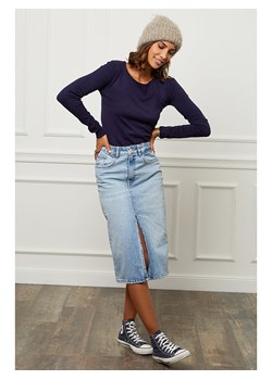 Soft Cashmere Sweter w kolorze granatowym ze sklepu Limango Polska w kategorii Swetry damskie - zdjęcie 188701745