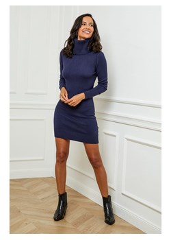 L'armoire de Suzette Sukienka dzianinowa w kolorze granatowym ze sklepu Limango Polska w kategorii Sukienki - zdjęcie 188701819